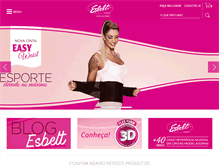 Tablet Screenshot of esbelt.com.br
